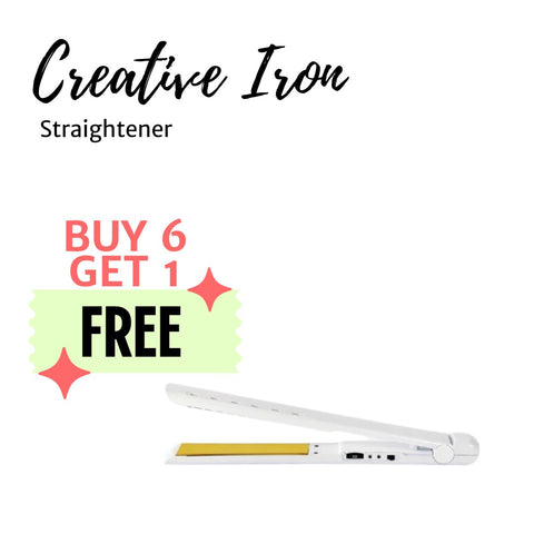 Alter Ego Creative Straightening Iron Buy 6 Get 1 Free