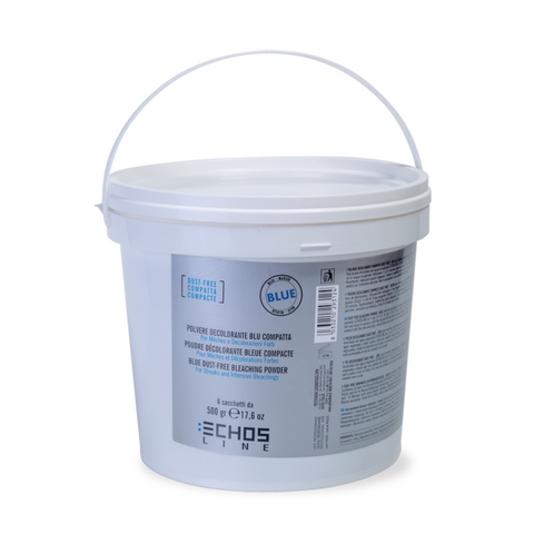 Ammonia-Free Dust-Free Blue Bleaching Powder 6 X 500 gr