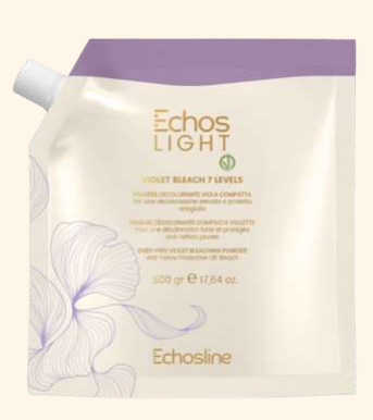 Echoslight Violet Dust-Free Bleaching Powder 500g