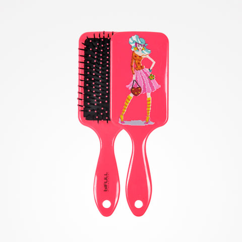 Fashion Paddle Brush Pink