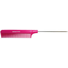 Denman Precision Pink Pintail Comb
