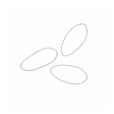 Sibel Elastic Hair Ties 19mm - 500pk