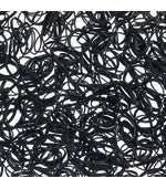 Band Elastic 500 Pcs Black