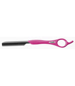 Shaving Knife Feather Styling Pink