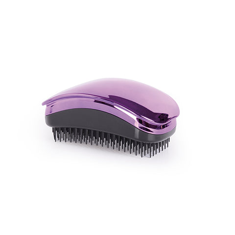 Bifull Detangler Hair Brush Metal Purple