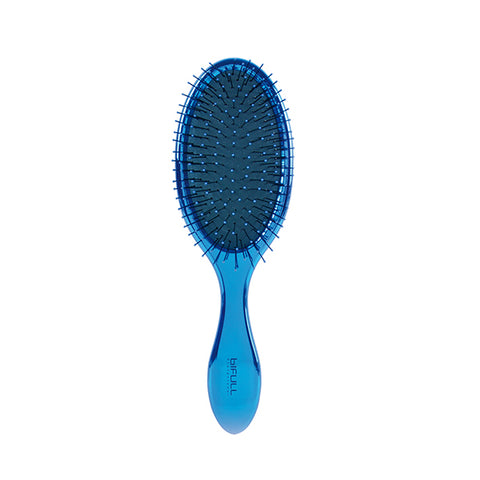 Bifull Oval Chrome Brush Blue