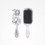 Mermaid Colouring-in Paddle brush for children with markers