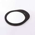Black Unbreakable Mirror With Handle