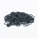 Black 30mm Elastics 40pk