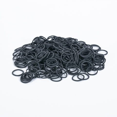 Black 30mm Elastics 40pk
