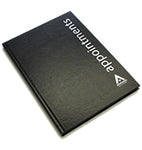 Appointment Book, 6 Assist, Black