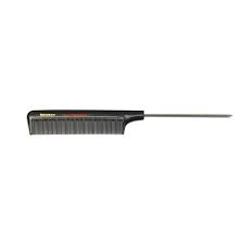 Denman Precision Pin Tail Comb Black