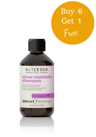 Alter Ego Silver Maintain Shampoo- Buy 6 Get 1 Free