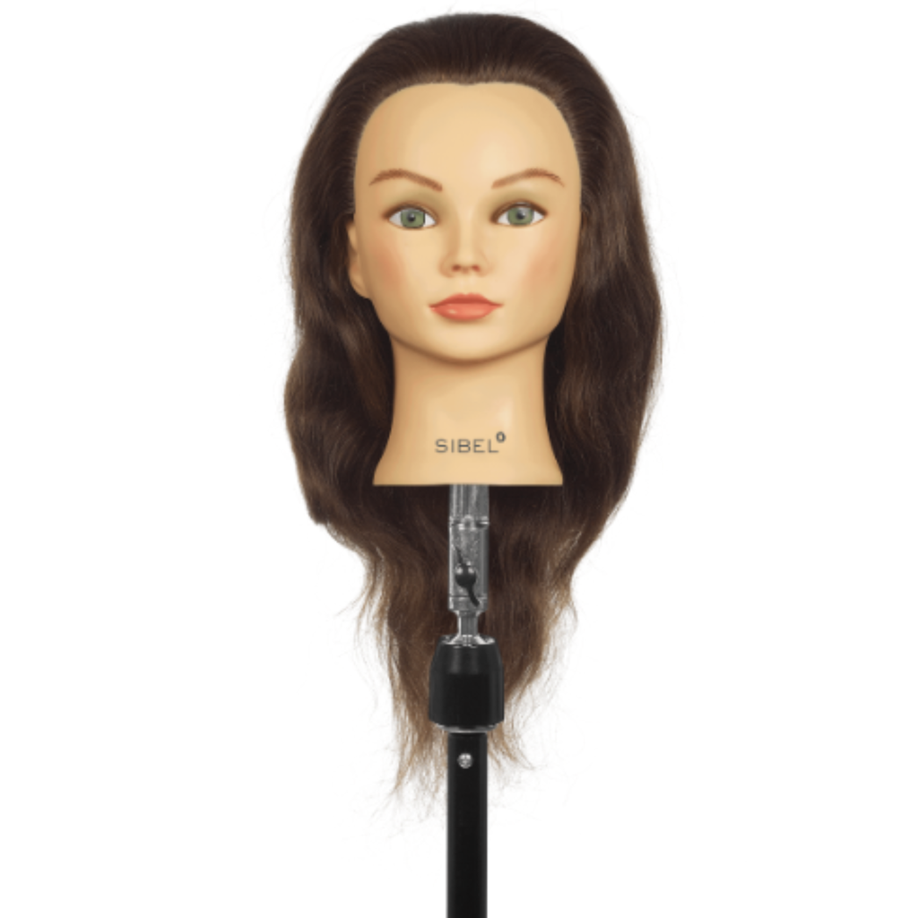 Training Head Cathy Light Brown 15-40 Cm 