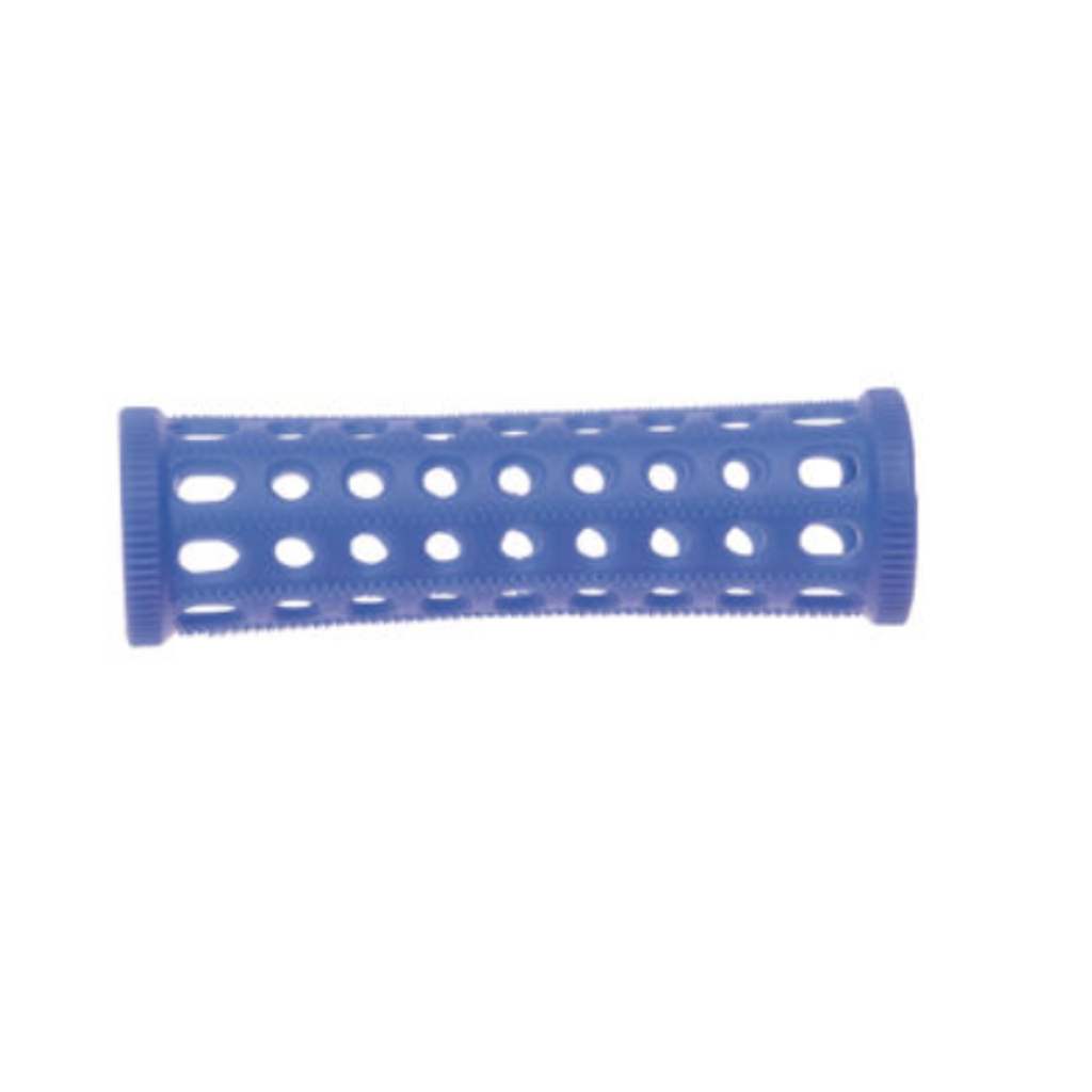Plastic Curler Needles 10 Pcs Blue 