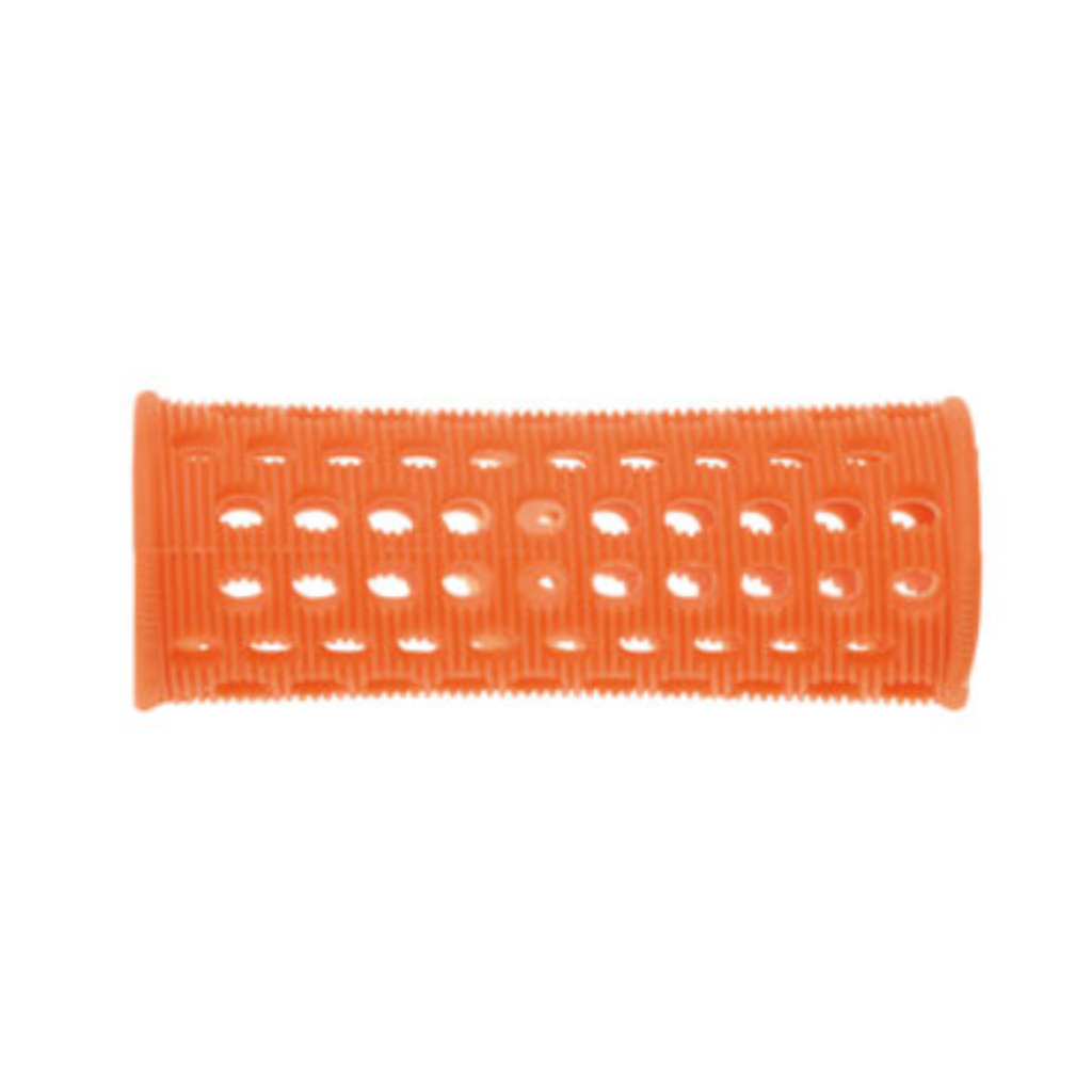 Plastic Curler Needles 10 Pcs Orange 