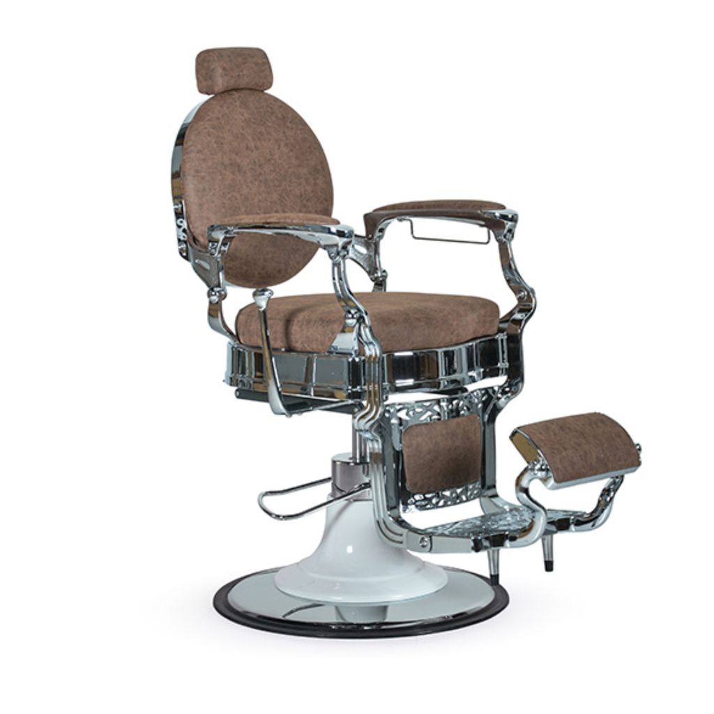 Barber Styling Chair - Sidhe Brown