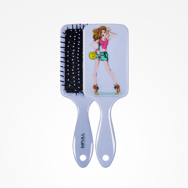 Fashion Paddel Brush Lilac 