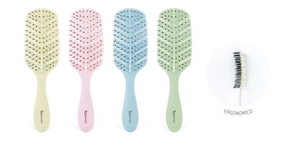 Biodegradable Hair Brush Pink