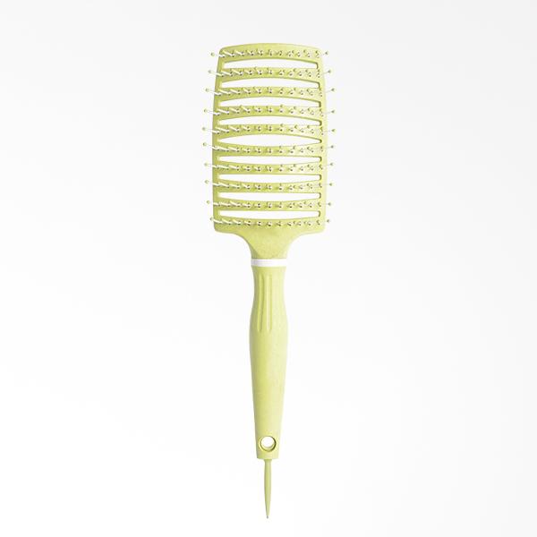 Eco Friendly Large Skeleton brush for detangling with separator pin