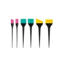 Set Of Silicone Tinting Brushes X 6 