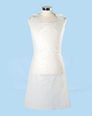 Disposable White Apron, 100 pk 