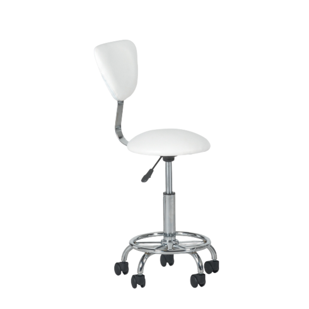Hedda White Stool