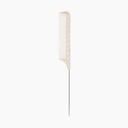 Measure Line Comb Pin Tail 12cm Cream