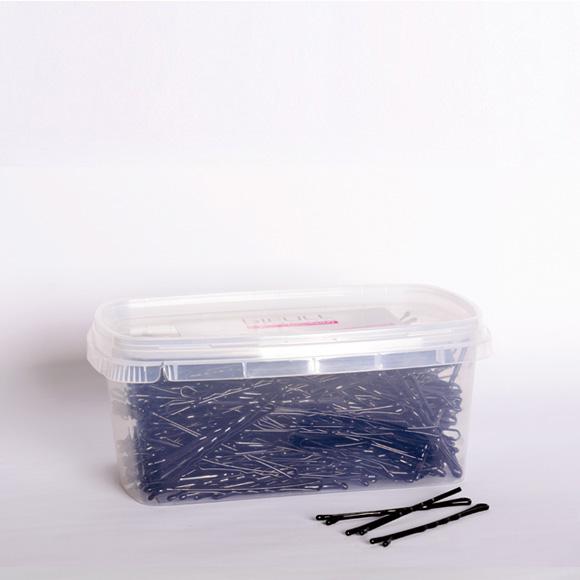 Hair Grips Black 59mm 