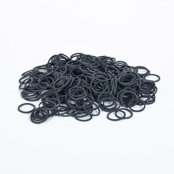 Black 15mm Elastics 300pk 