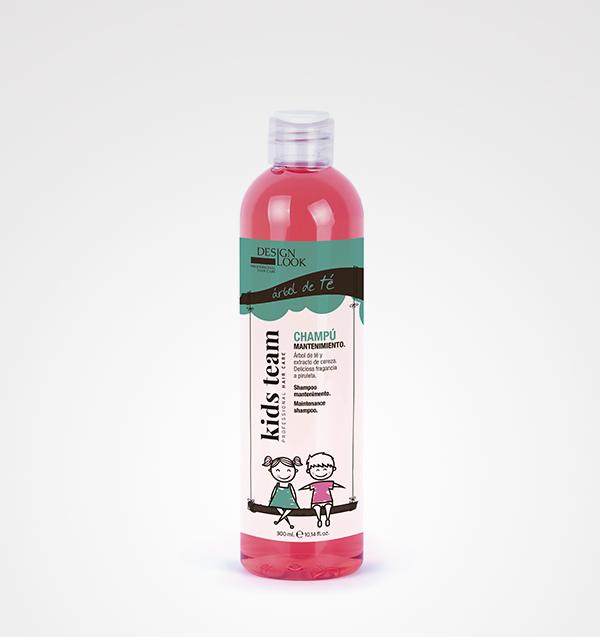 Kids Team Cherry & Tea Tree Lollipop fragrance shampoo 300ml