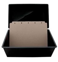 Index Box, A-Z Cards