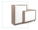 Madagascar Reception Desk - White