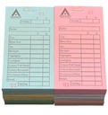 Check Pads, 12 Assorted
