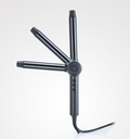 Ergonomic curl wand 3 positions