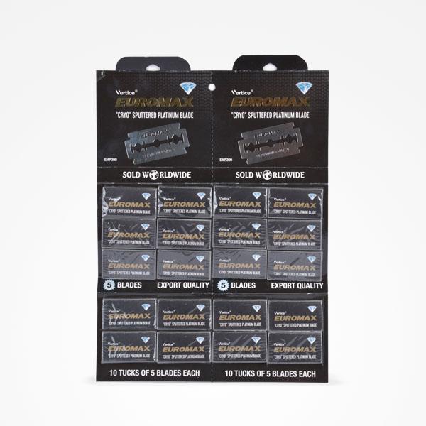 Euromax Platinum Coated Disposable Razor Blades