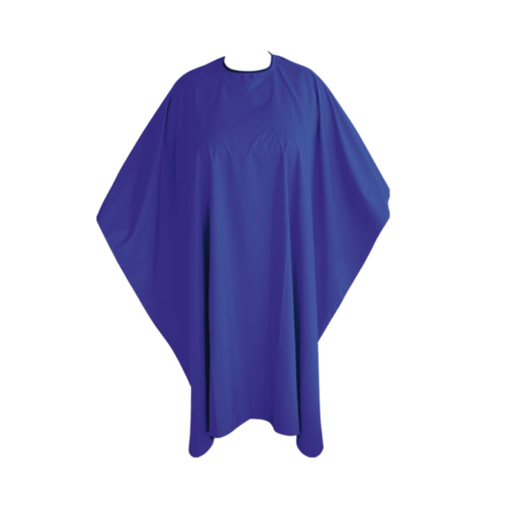 Basic Blue Cutting Cape Polyester