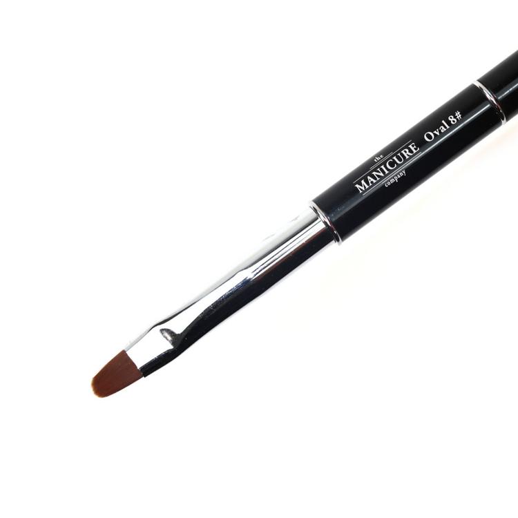 The Manicure Company Oval Gel Nail Brush #8