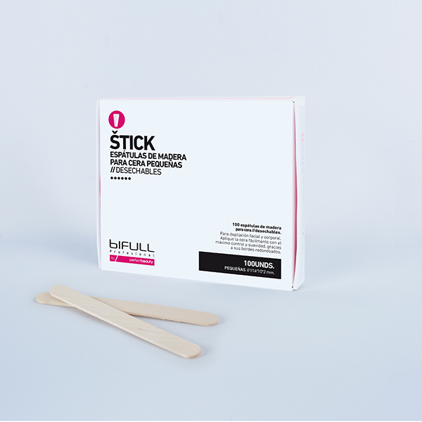 Small Wooden Wax Spatula - 100 pack