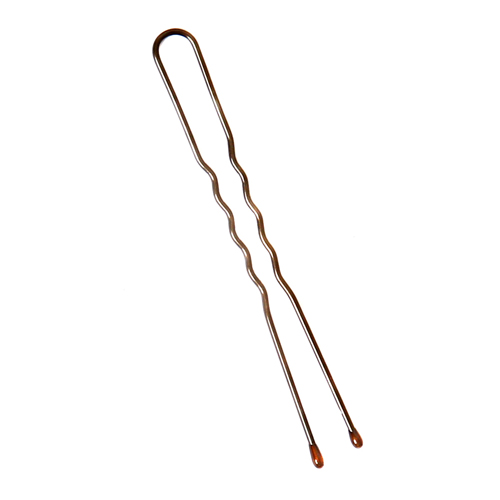 2" Fine Wavy Pins - Brown