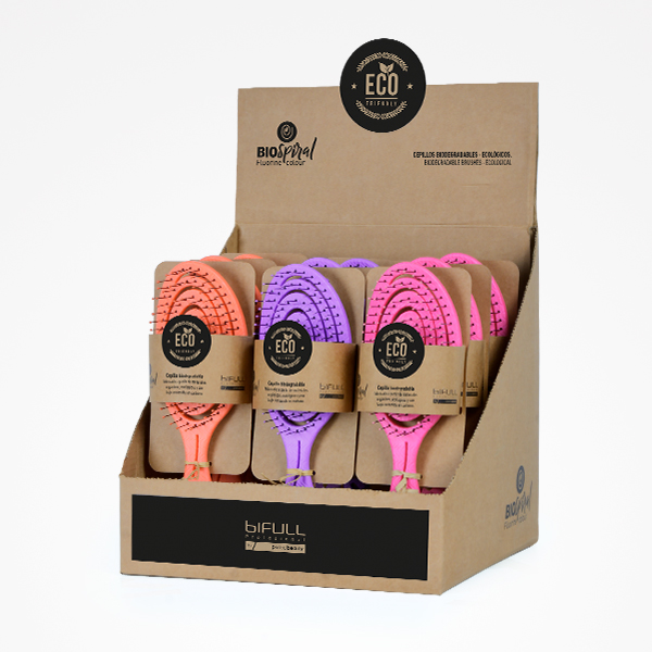 Curved Ecological Skeleton Brush 12 Pack