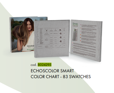 Echosline New Vegan Colour Chart with 83 Nuances