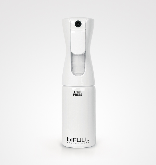 White Long Press Spray Bottle - 160ml