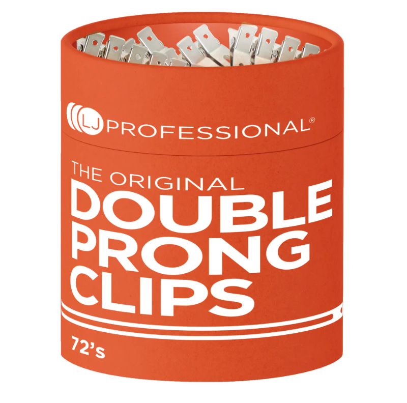 LJ Professional Double Prong Clips
