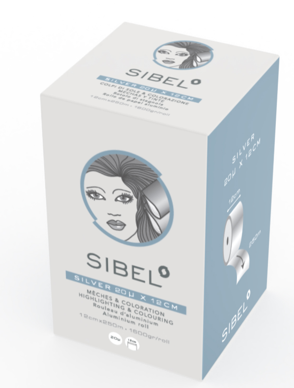 Sibel Aluminium Silver Foil Roll 12cm * 250cm