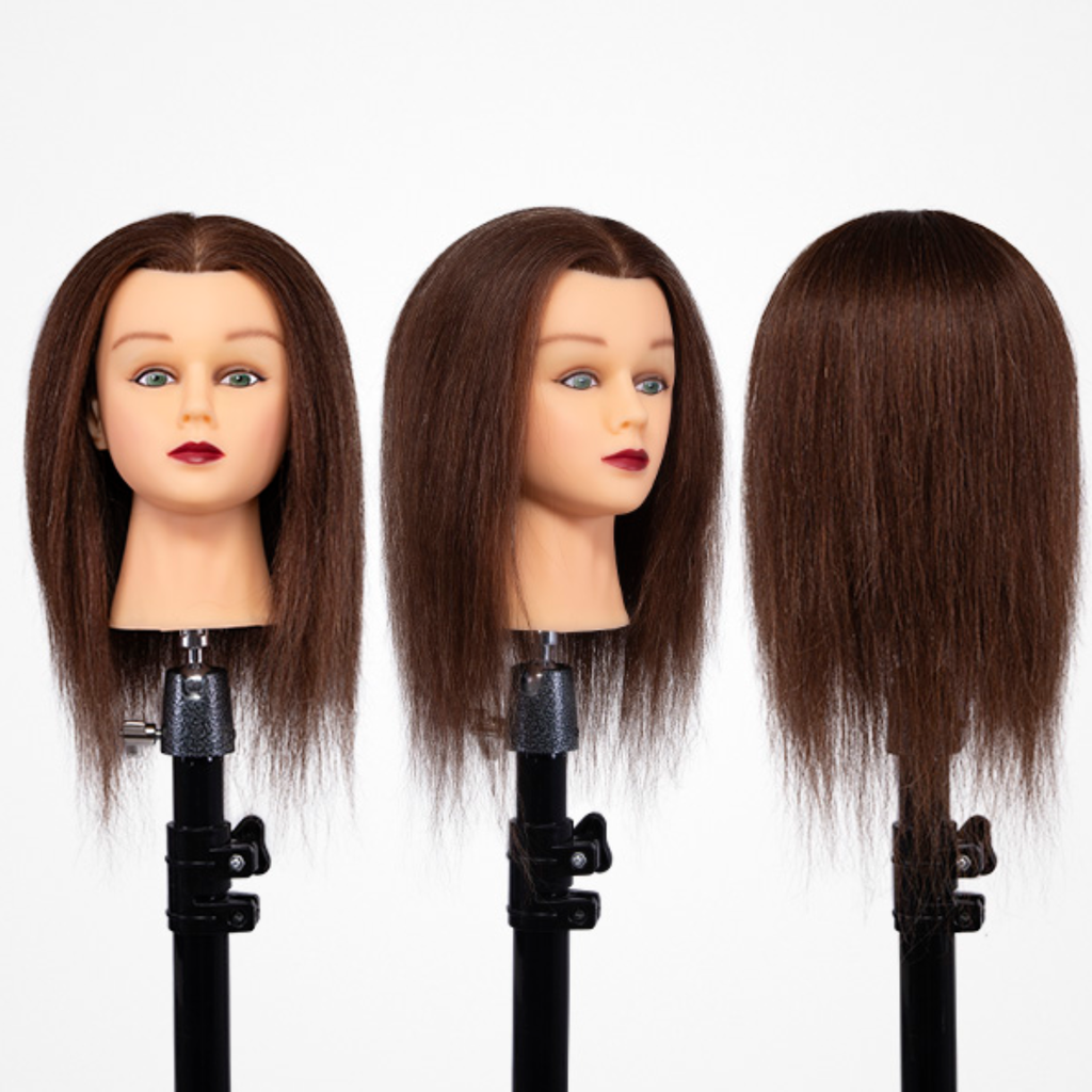 Mannequin Head - Brown 35