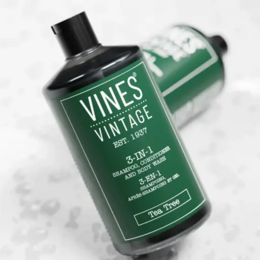 [400158] Vines Vintage 3 in 1 Shampoo, Conditioner & Body Wash 500ml