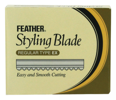[7719810] Razor Blades Feather 1 X 10 Pcs Blades