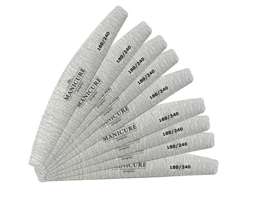 [ACHM18024010] The Manicure Co. 180/240 grit pro file 10pk