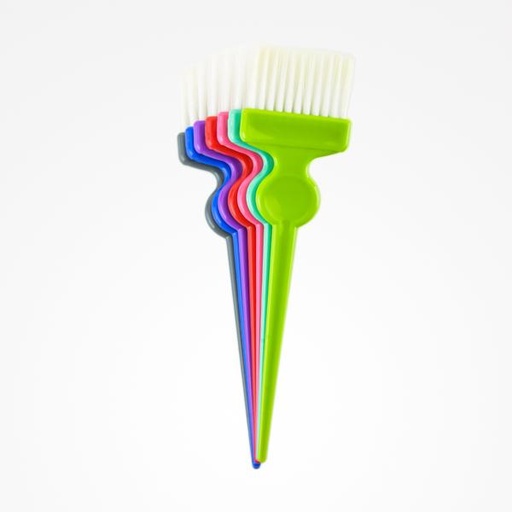 [BFCOL42862] Coloured Tinting Brushes X 7 
